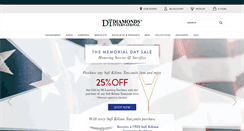 Desktop Screenshot of diamondsinternational.com